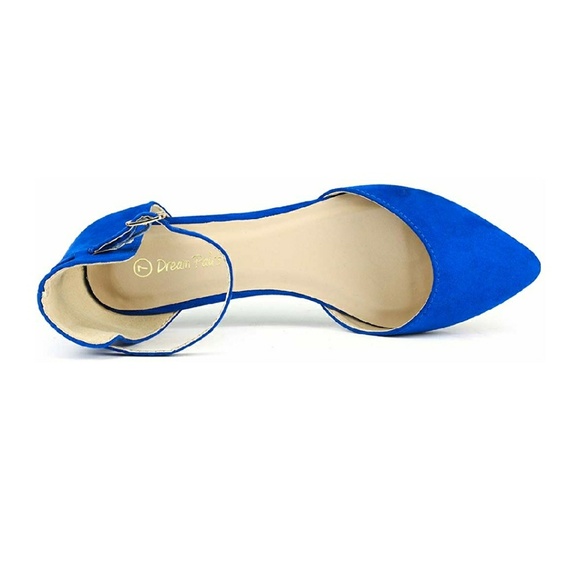 NIB Dream Pairs. Bright Blue Flats - Picture 7 of 8